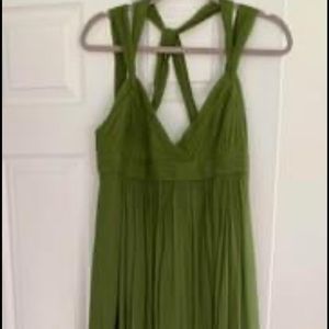 Gorgeous bcbg green gown tags on
